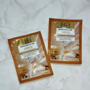 Mascarillas de arroz