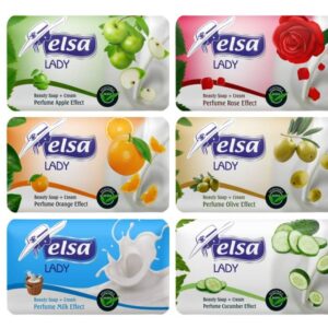 Jabón de Belleza Elsa Lady 100g – Beauty Soap + Cream con Fragancias Naturales
